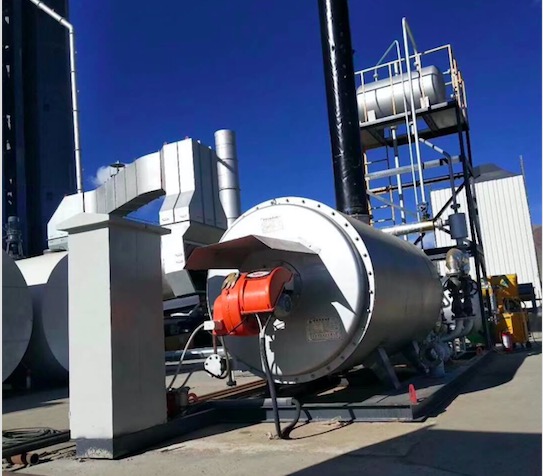 西藏120萬(wàn)大卡燃氣導熱油爐調試完 西藏120萬大卡燃氣導熱油爐調試完(wán)