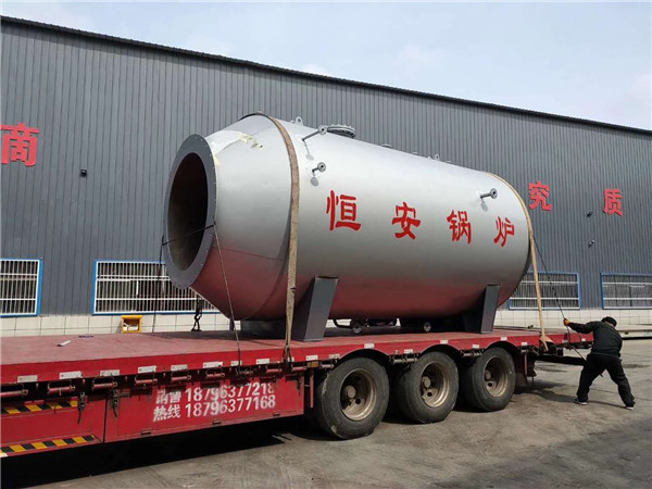 發遼寧葫蘆島的四噸餘熱蒸汽鍋爐