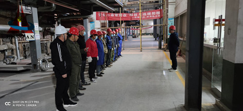 陝西長安熱力公司鍋爐點火（huǒ）成功